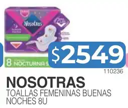 Masivos Nosotras toallas femeninas buenas noches oferta