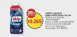 Carrefour Market Skip jabón líquido para diluir oferta