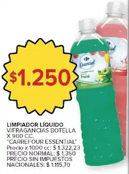 Carrefour Carrefour essential limpiador líquido oferta