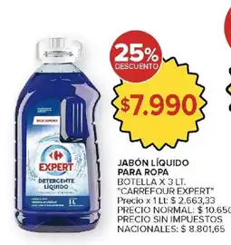Carrefour Carrefour expert jabón líquido para ropa oferta