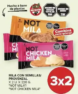 Carrefour Market Not mila/Not chicken mila oferta