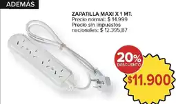Carrefour Zapatilla maxi oferta