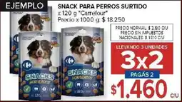 Carrefour Market Carrefour snack para perros surtido oferta