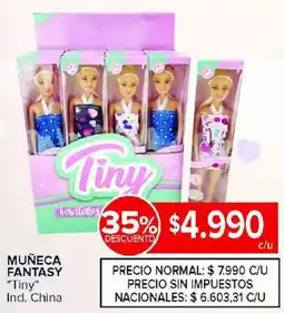 Carrefour Tiny muñeca fantasy oferta