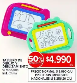 Carrefour Tablero de dibujo y deslizamiento oferta