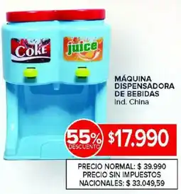 Carrefour Máquina dispensadora de bebidas oferta