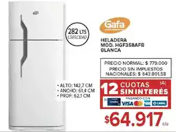 Carrefour Gafa heladera oferta