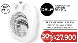 Carrefour Delf caloventor vertical oferta