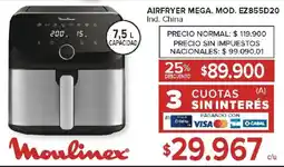 Carrefour Moulinex airfryer mega oferta