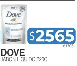 Masivos Dove jabon liquido oferta