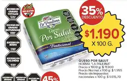 Carrefour La paulina queso por salud tradicional oferta