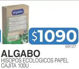 Masivos Algabo hisopos ecologicos papel cajita oferta