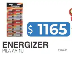 Masivos Energizer pila aa oferta