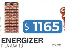 Masivos Energizer pila aaa oferta