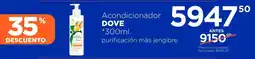 Supermercados Monarca Dove acondicionador oferta