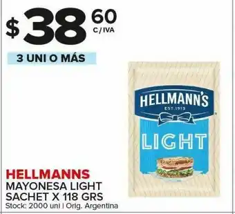 Carrefour Mayonesa hellmann's 118g oferta