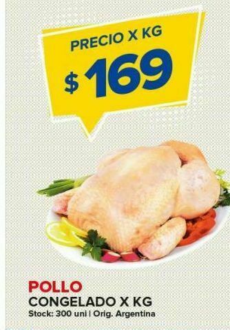 Carrefour Pollo congelado x kg oferta