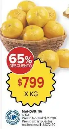 Carrefour Market Carrefour - mandarina oferta