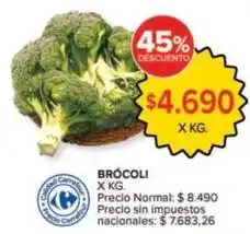 Carrefour Market Carrefour - brócoli oferta