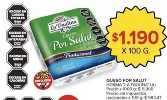 Carrefour Market La paulina - queso por salut oferta