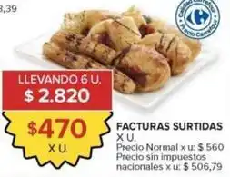 Carrefour Market Carrefour - facturas surtidas oferta