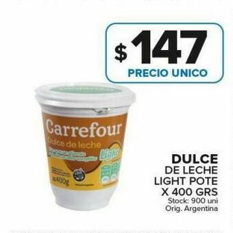 Carrefour Dulce de leche carrefour 400g oferta