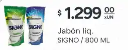 El Milagro Mayorista Signo jabón liq. oferta