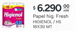 El Milagro Mayorista Higienol papel hig. fresh oferta