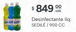 El Milagro Mayorista Sedilé desinfectante liq. oferta