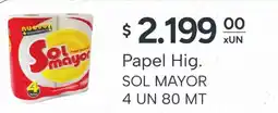 El Milagro Mayorista Sol mayor papel higienico oferta