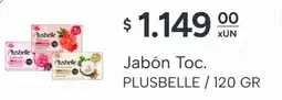 El Milagro Mayorista Plusbelle jabón toc. oferta