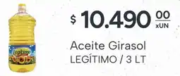 El Milagro Mayorista Legitimo aceite girasol oferta