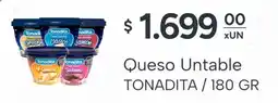 El Milagro Mayorista Tonadita queso untable oferta
