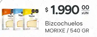 El Milagro Mayorista Morixe bizcochuelos oferta