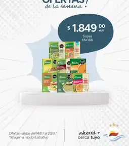 El Milagro Mayorista Knorr sopas oferta