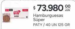 El Milagro Mayorista Paty hamburguesas súper oferta