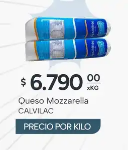 El Milagro Mayorista Calvilac queso mozzarella oferta