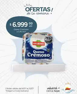 El Milagro Mayorista La lácteo queso cremoso oferta