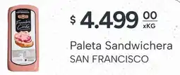 El Milagro Mayorista San francisco paleta sandwichera oferta