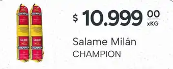 El Milagro Mayorista Champion salame milán oferta