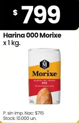 Changomas Morixe harina 000 oferta