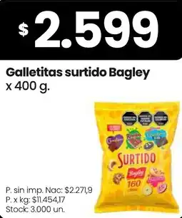 Changomas Bagley galletitas surtido oferta