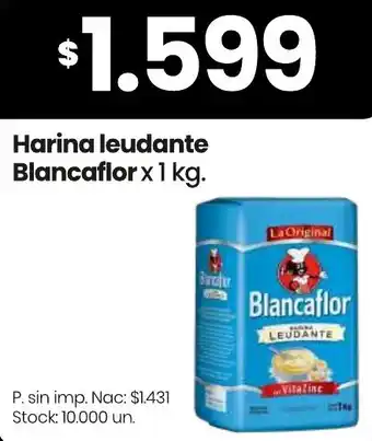 Changomas Blancaflor harina leudante oferta