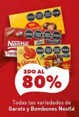 Changomas Garoto bombones nestlé oferta
