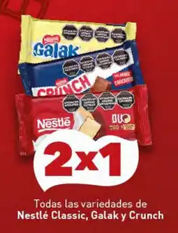 Changomas Nestlé Classic, Galak, o Crunch oferta