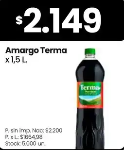 Changomas Terma amargo oferta