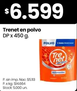 Changomas Trenet en polvo oferta