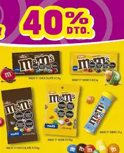 Changomas M&m's oferta