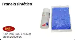 Changomas Iael franela sintética oferta
