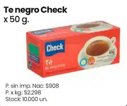 Changomas Check te negro oferta